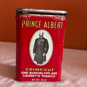 Prince Albert Red Tobacco Tin